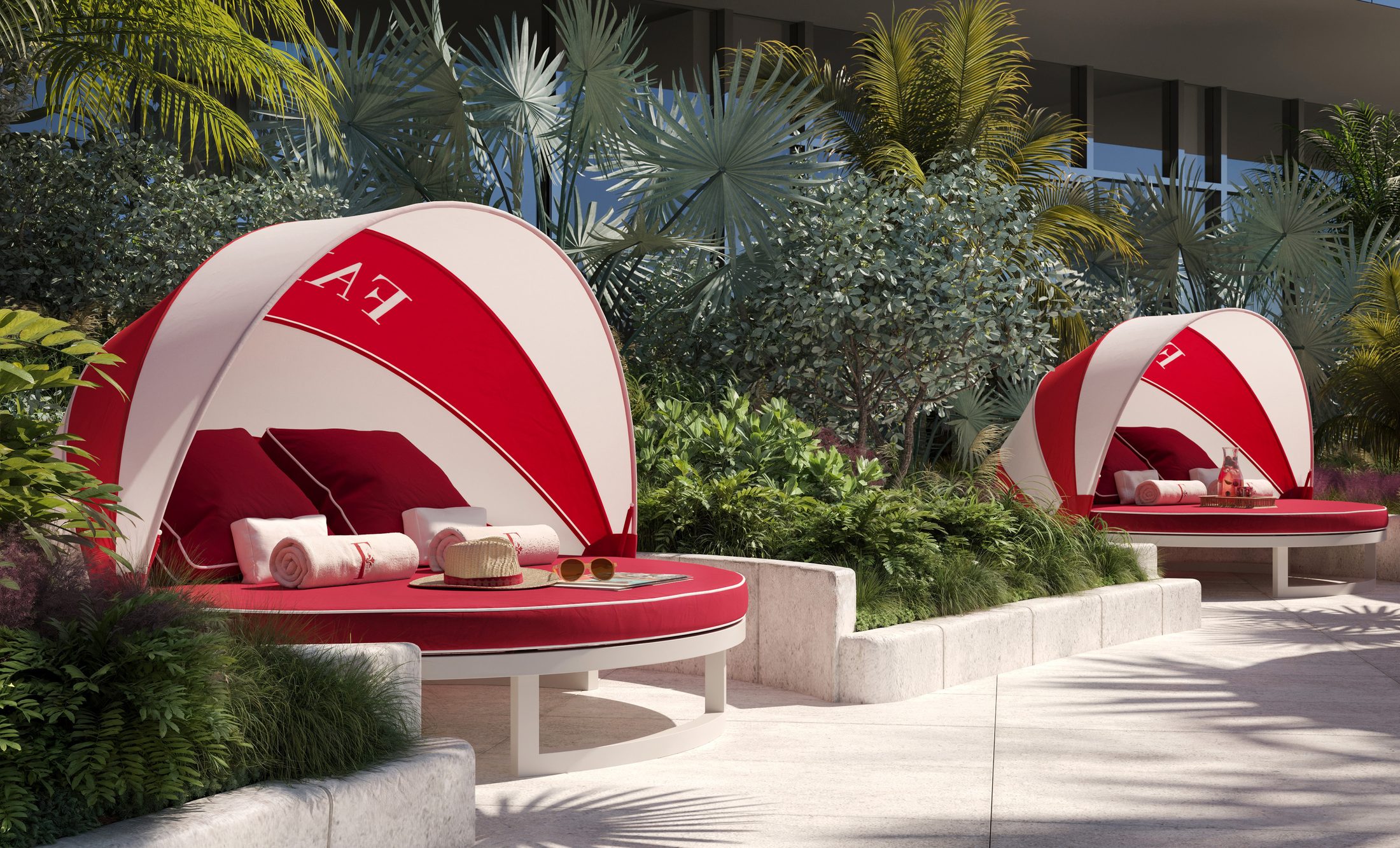 Faena Beach cabana