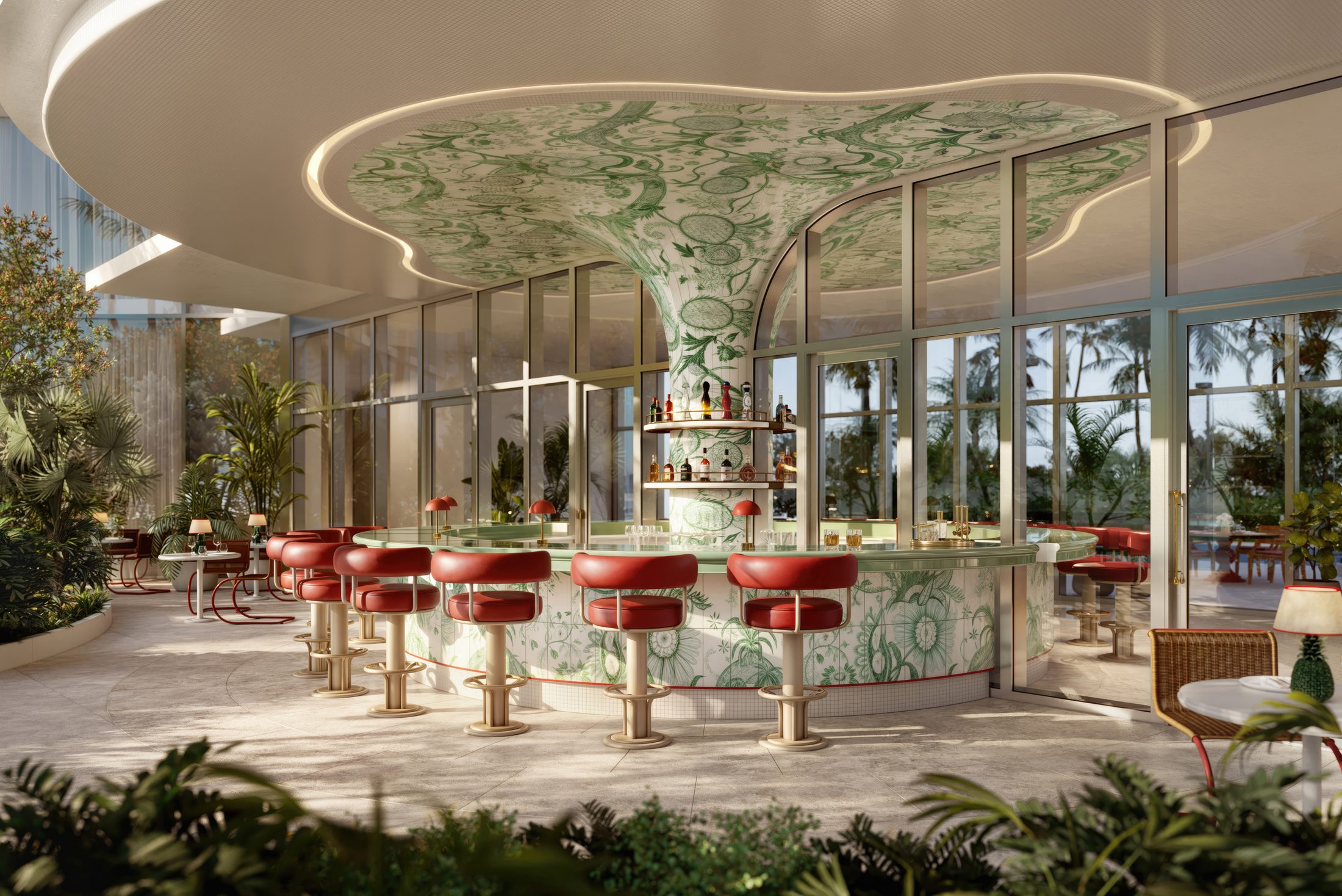 Juice bar, Faena Residences Miami